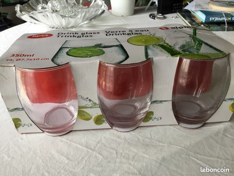 6 verres Alpina neufs (image 1)