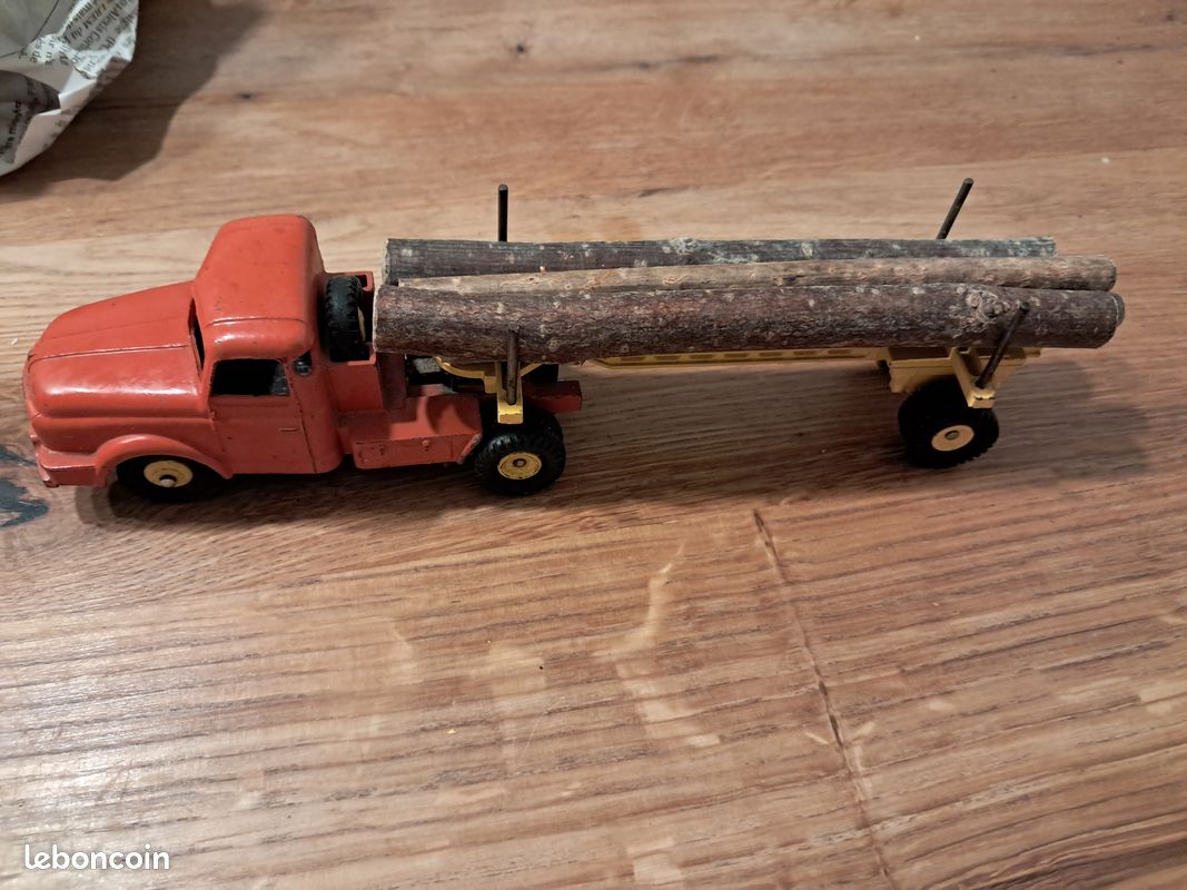 Dinky Toys GB N°934 - Camion Leyland Octopus Wagon - Échelle 1/50 - Jaune - Occasion Quasi Neuf