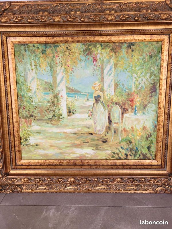 Peinture sur toile, huile, signée comme L. Samuel (image 1)