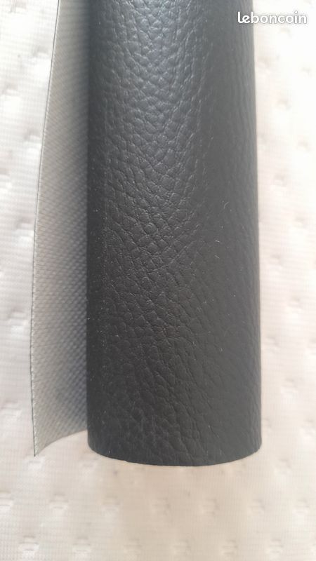 Coupon simili cuir noir (image 4)