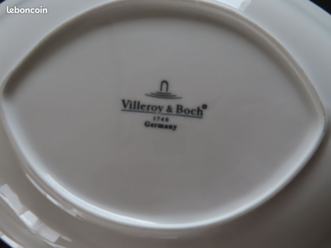 4 assiettes Villeroy & Boch Luxembourg Modèle PALM (image 4)