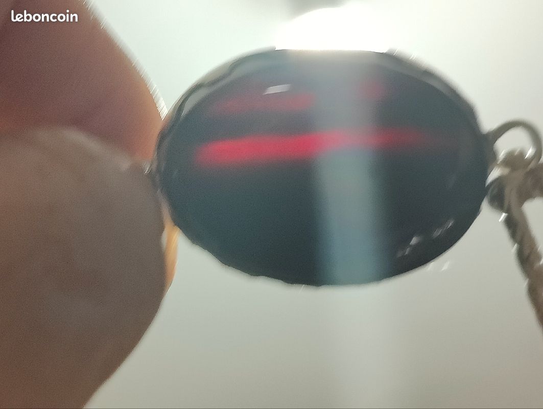 36.95 GR très beau bracelet argent grosse AQEEQ agate (image 7)