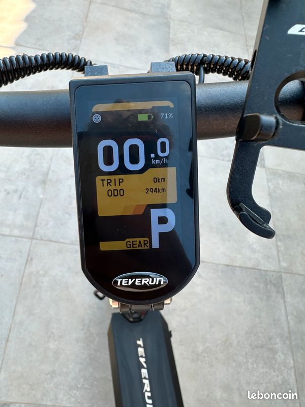 Votre trottinette Teverun Fighter mini pro (image 2)