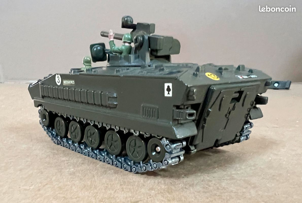 Boîte D'origine Vide Pour Solido 254 - Char AMX 10 (modèle Réduit)