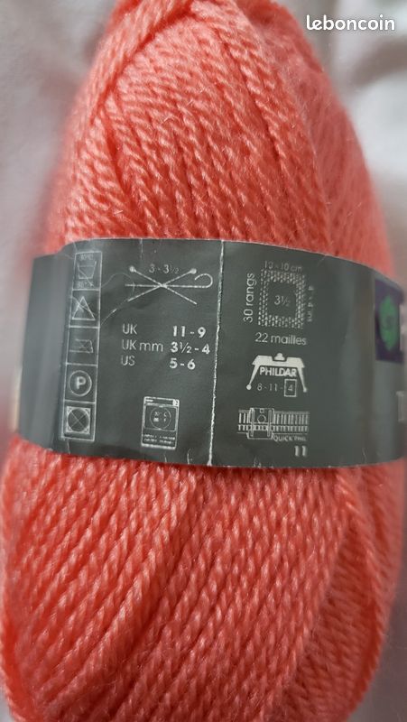 8 pelotes de fil à tricoter (image 3)