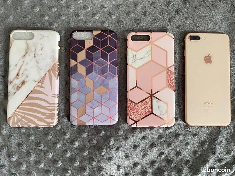 IPhone 8Plus 256GO or rose (image 1)