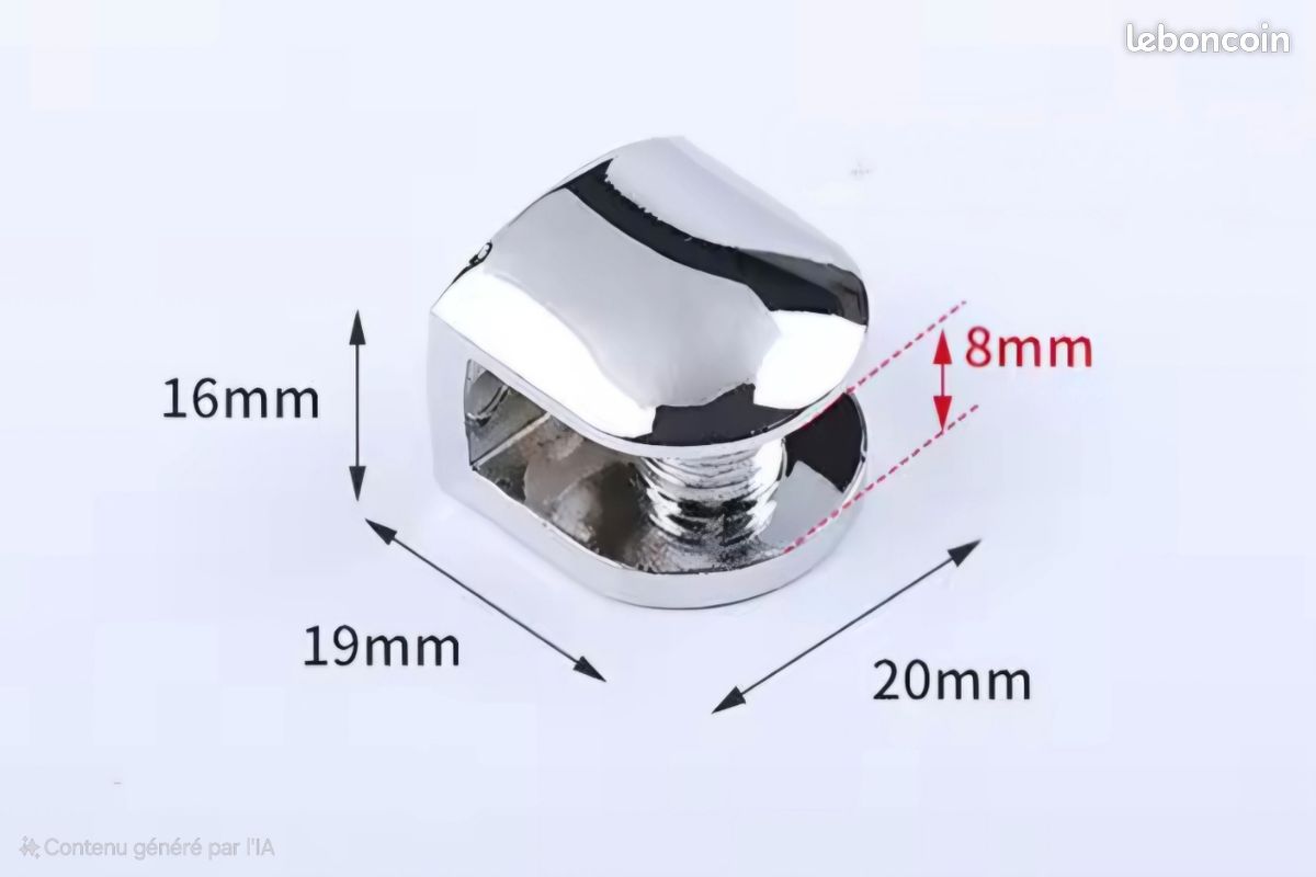 Fixation pince pour étagère neuf (image 2)