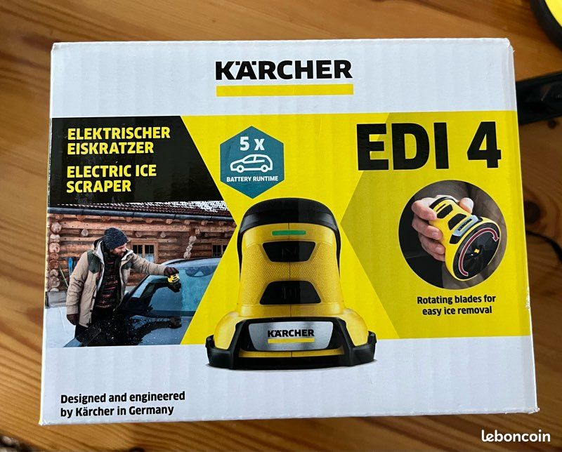 Dégivreur de pare-brise EDI 4 et Nettoyeur de Vitres WV 2 « KARCHER » (image 1)