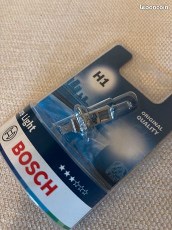 Ampoule Phare Bosch Pure Light H1 - 12V 55W P14,5s - Pour Feux De Croisement, Route, Antibrouillard