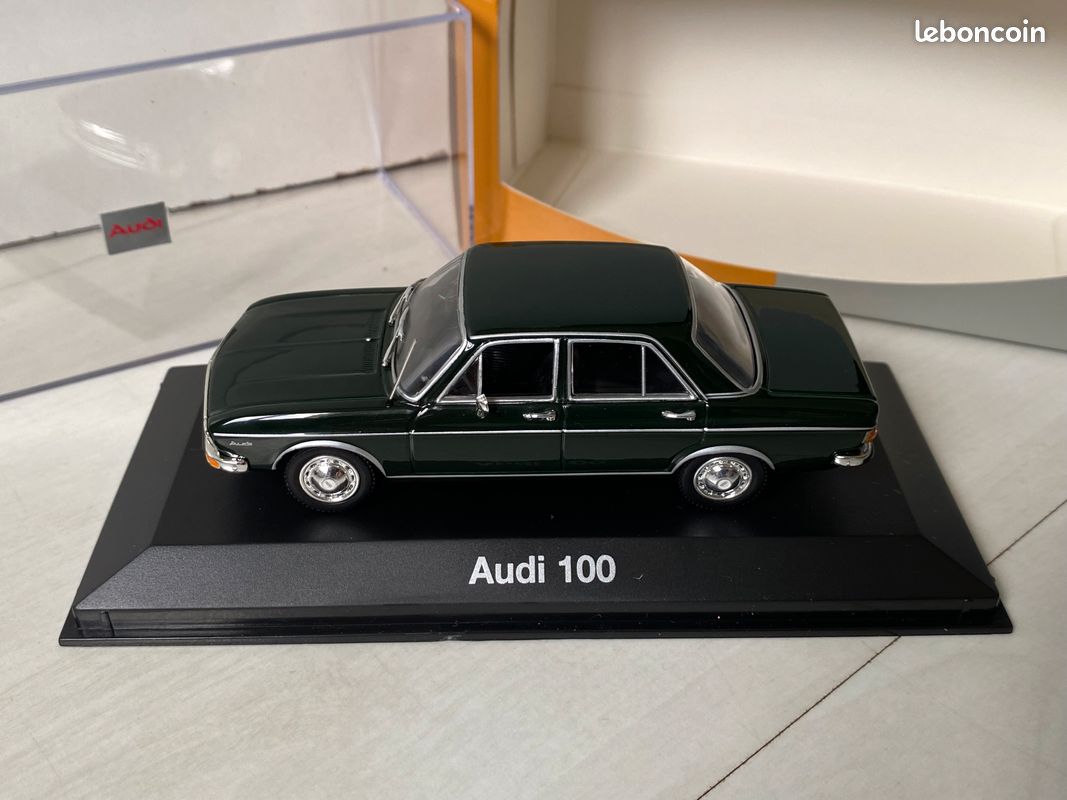 Audi 100 1969 Brun Métallisé – Minichamps 1/43 – Édition Limitée 2304 Pcs