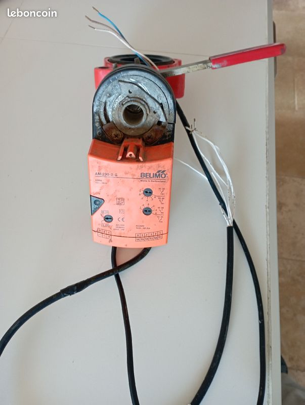 Servomoteur Belimo plus vanne Buracco (image 1)