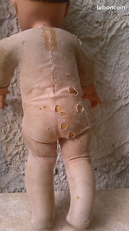 Corps De Poupée Ancien - Taille 9 - Pour Réparation Ou Collection - À Restaurer