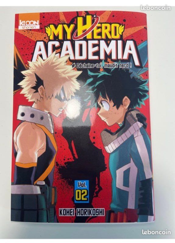 My Hero Academia Vol.1 + Vol.2 (MHA tome 1 et tome 2) neuf (image 8)