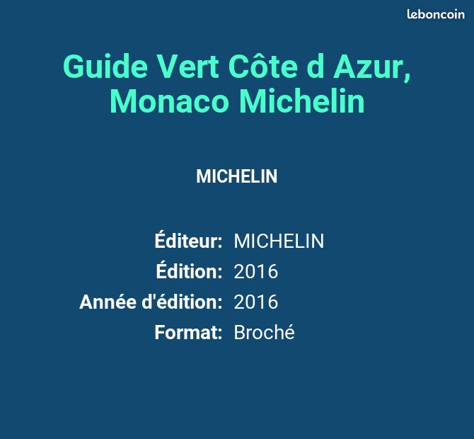 Guide Vert Côte d Azur, Monaco Michelin - MICHELIN (image 2)