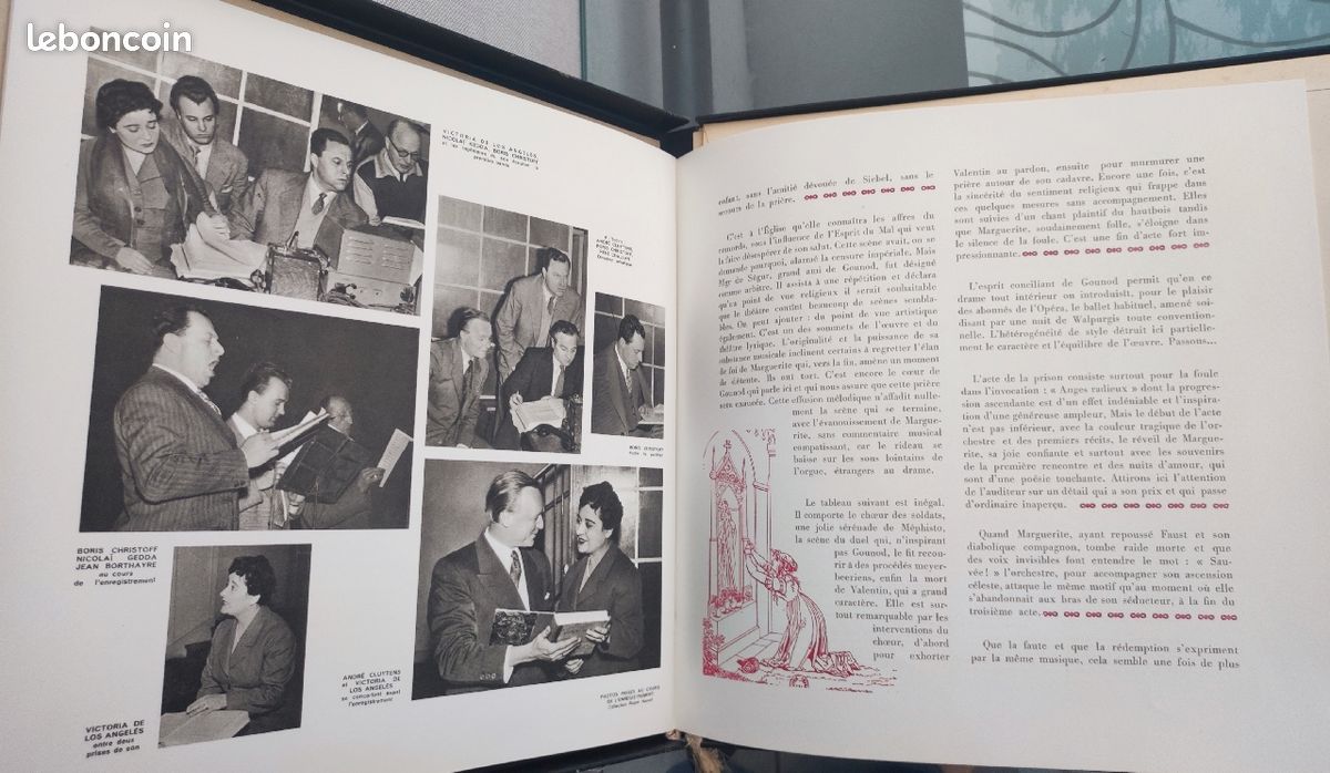 FAUST DE CHARLES GOUNOD. Coffret 4 vinyles (image 3)