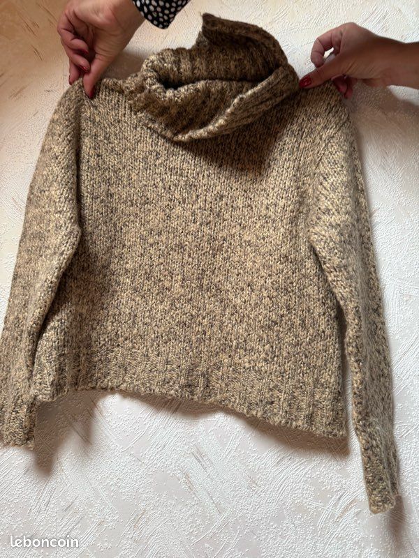 Pull Gérard Darel Noir - Taille 2 (FR), Occasion Très Bon état