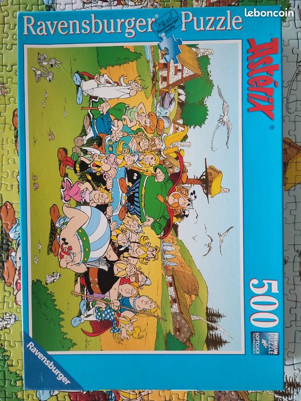 Puzzle 500 pièces. Astérix au village. Ravensburger (image 2)