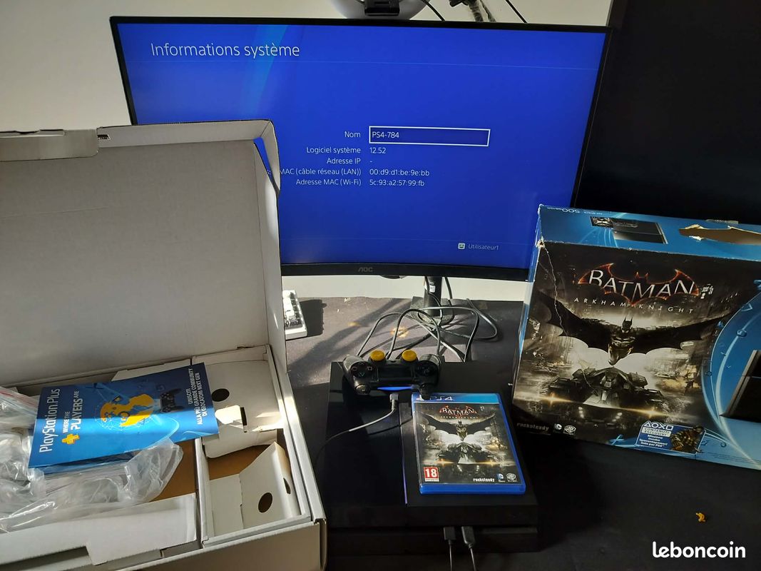 PS4 Édition Batman Arkham Knight 500 Go (Sans Manette) (PO36089