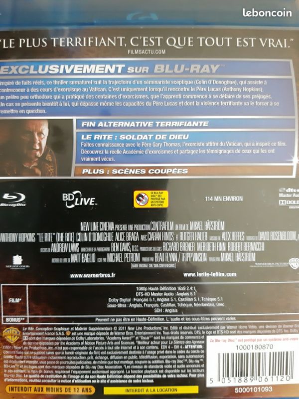 Le rite (Blu Ray) (image 2)