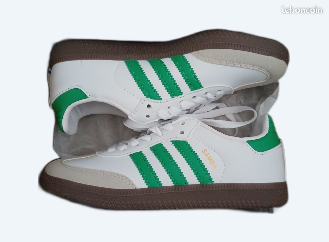 adidas gazelle silver green womens Adidas Samba Wales Bonner Leopard (Taille 45)  SwaveKiqs