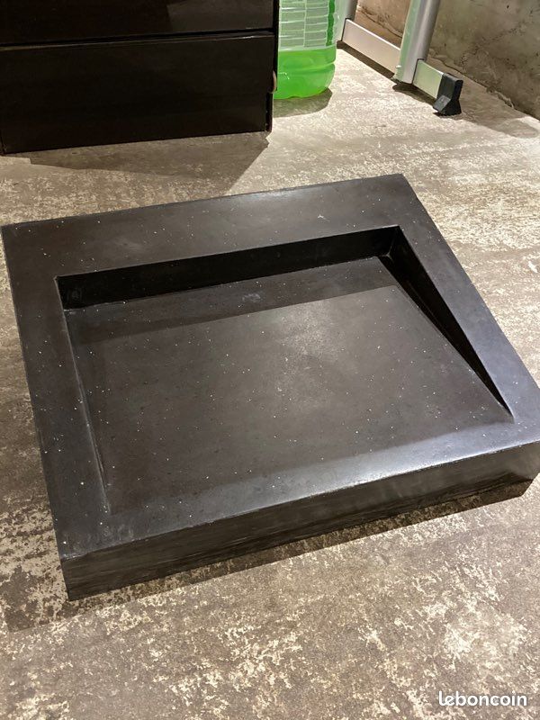 Vasque béton noire (image 1)