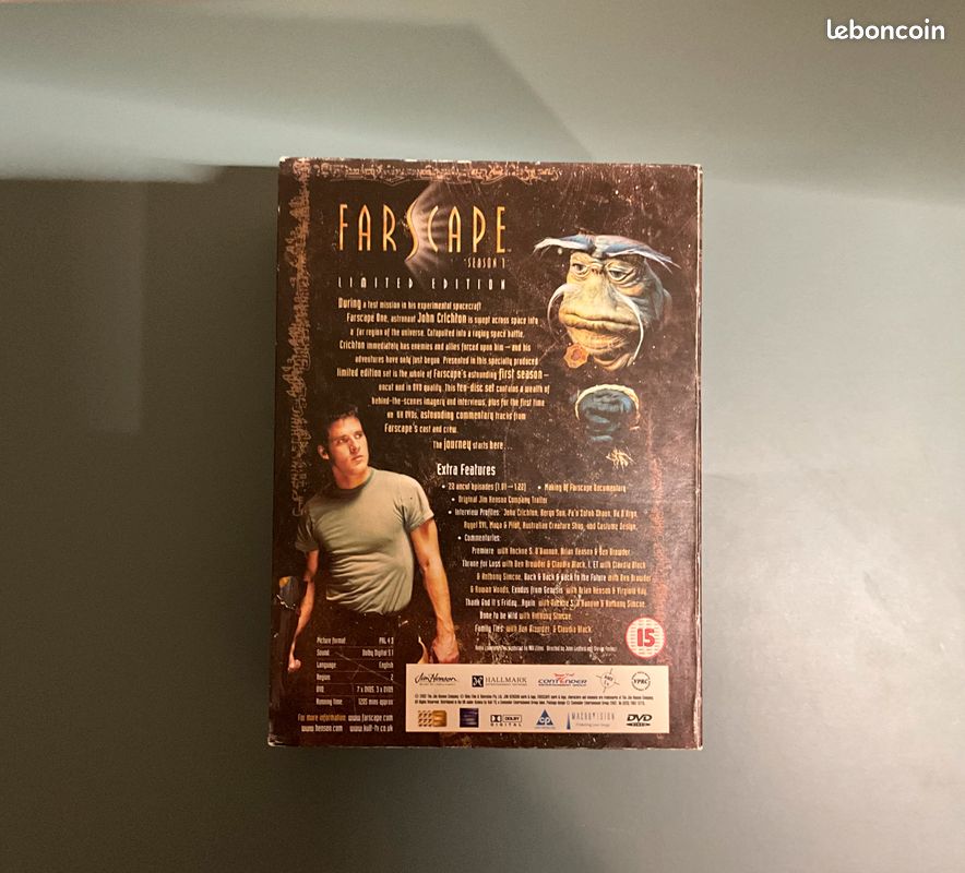 Farscape saison 1 en anglais édition limitée (image 2)