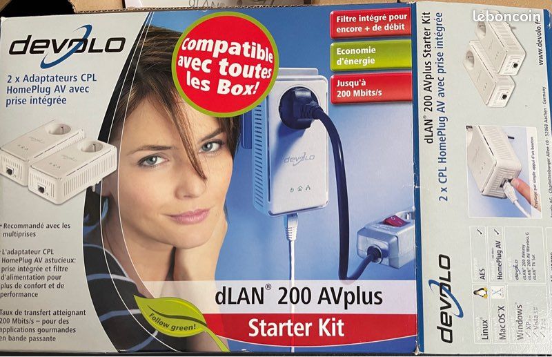 Prises CPL pour réaliser connexion réseau (image 2)