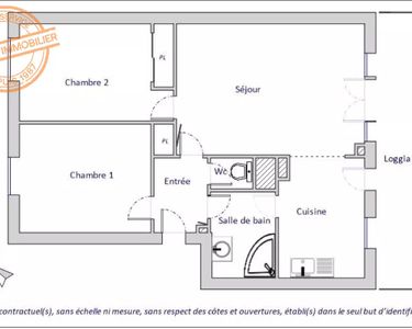 Appartement 219 000 € - 64 m²