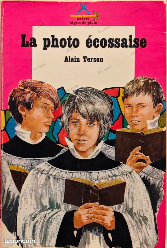 La photo Ecossaise, Signe de Piste, illustrations de Michel Gourlier (image 1)