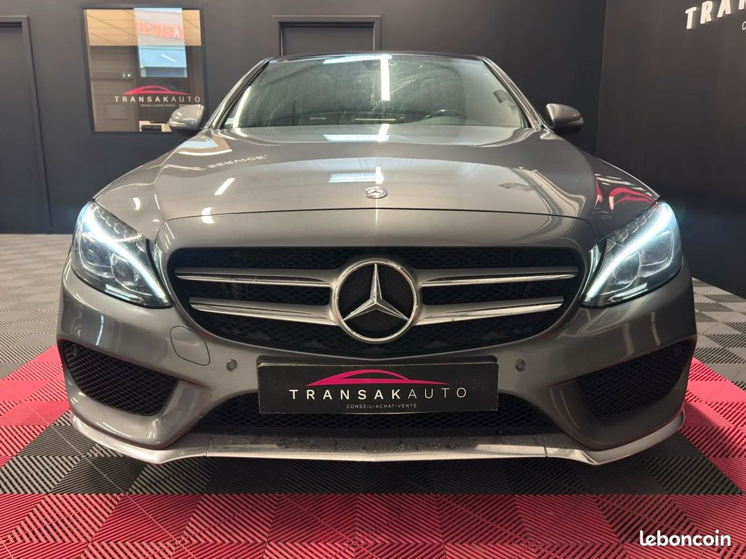 Mercedes CLASSE C220d Fascination Pack AMG - ORIGINE FRANCE - SUIVI COMPLET - RÉVISION À JOUR (image 7)