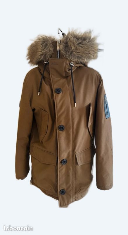 Superbe parka doudoune The Kooples taille S XS Marron Vêtements