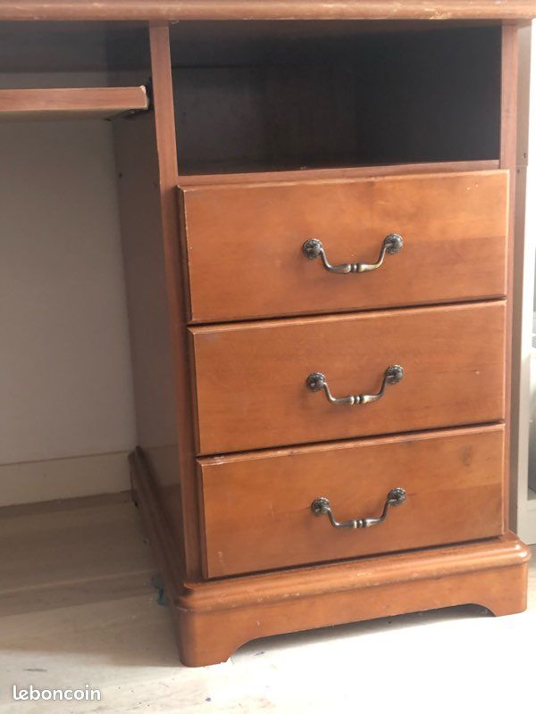 Bureau ministre en merisier (image 3)