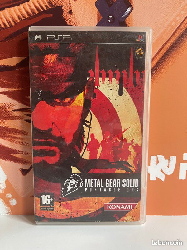 Metal Gear Solid: Portable Ops PSP - Jeux vidéo