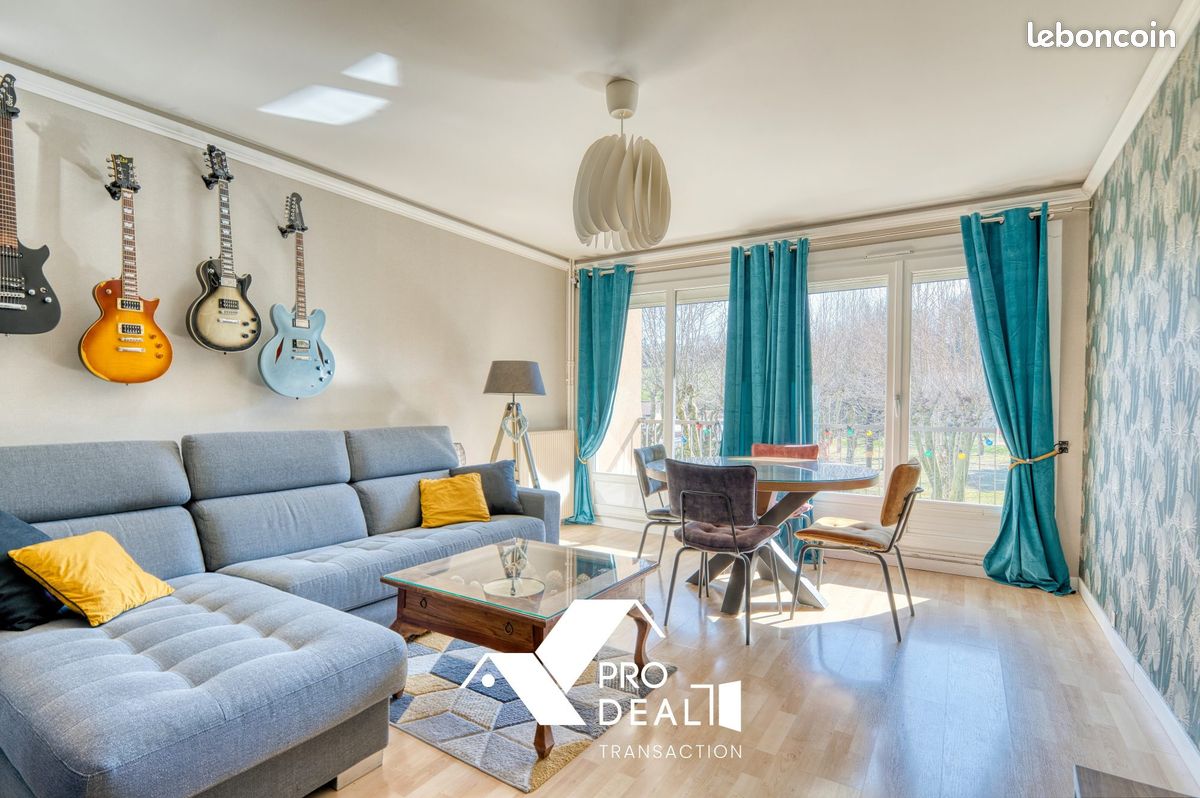 Appartement 4 pièces 77 m² · à Meyzieu · 77 m² · 220 000 €