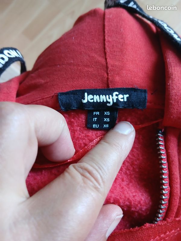 JACK AND JONES Sweat à Capuche Homme Rouge