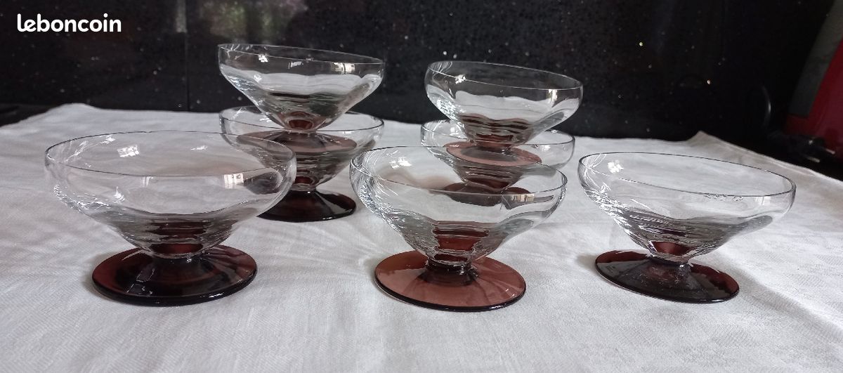 Coupes à dessert anciennes (image 1)