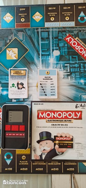 Lot de 2 jeux: La Bonne Paye et le Monopoly électronique (image 3)