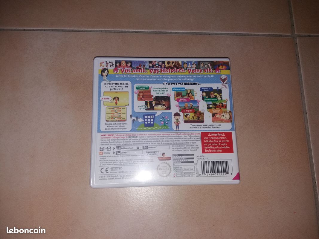 Jeux Nitendo 3DS " Tomodachi Life" (image 3)