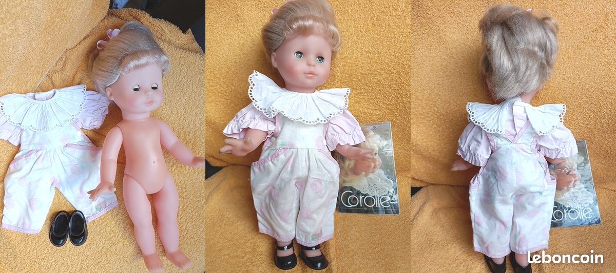 Poupée Corolle "Capucine" – Édition Spéciale Pour Jacadi – Vintage