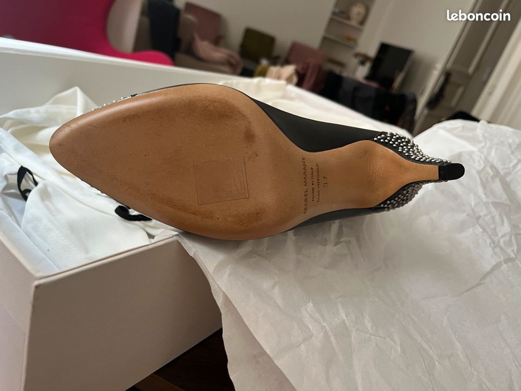 Bottes 37 cuir noires neuves Isabel Marant (image 7)