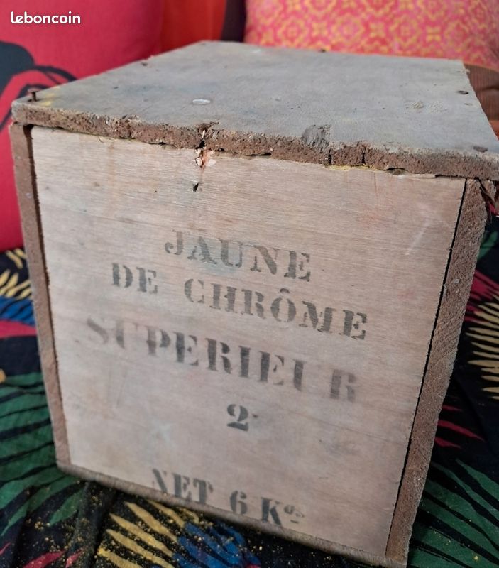 Art, peinture. 6 kilos de Pigment jaune de chrome supérieur (image 4)