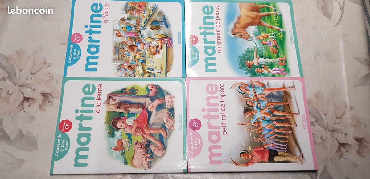 Lot 4 livres Martine (image 1)