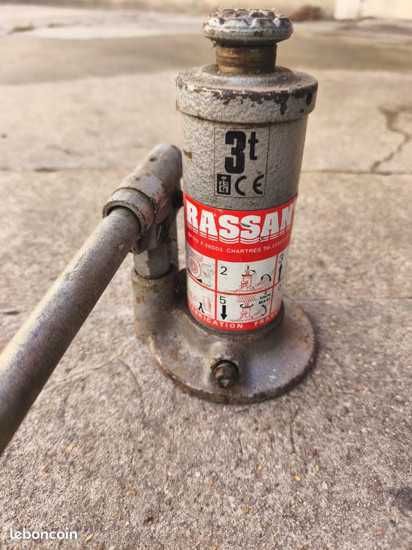 Cric de levage rassant 3T (image 2)