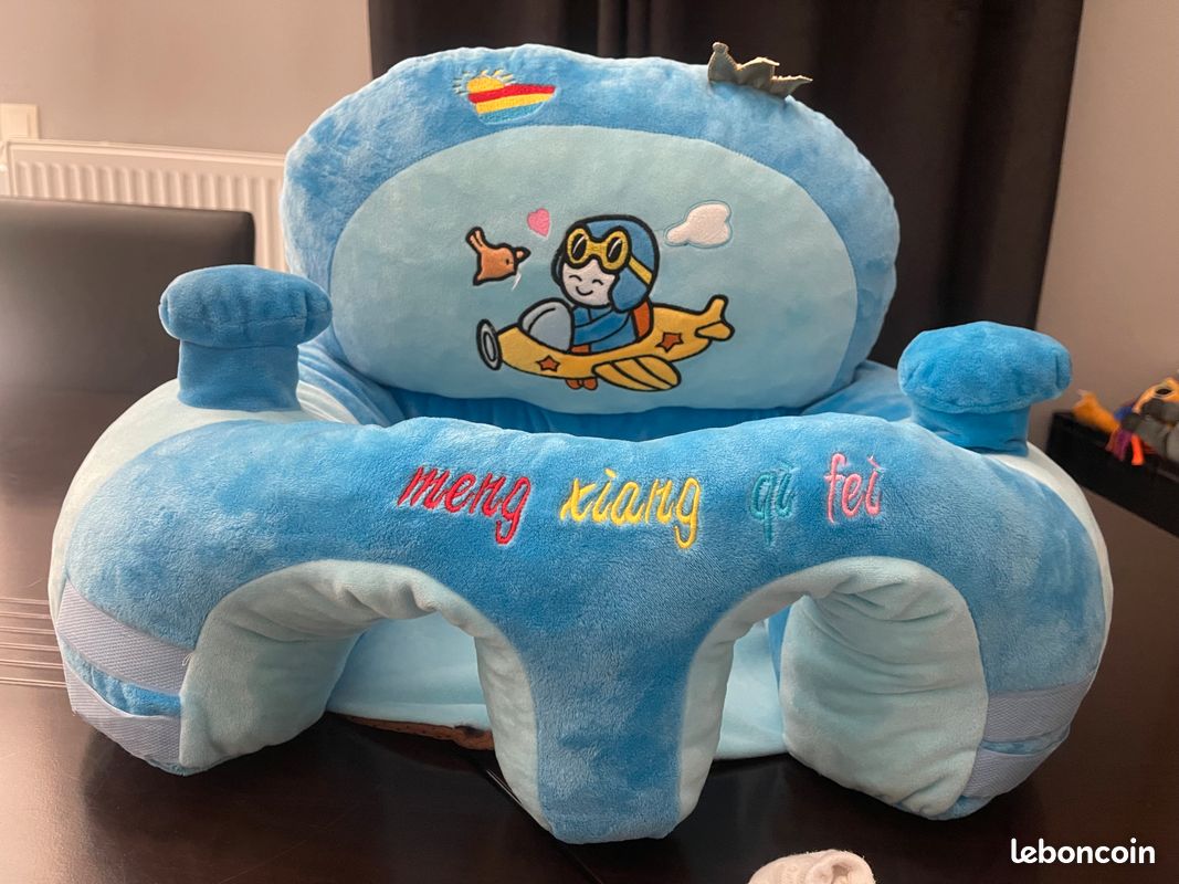 Fauteuil - Siège de soutien anti chute- Coussin de l’apprentissage de l’assise -Bébé - Enfant - Lisidoll (image 1)