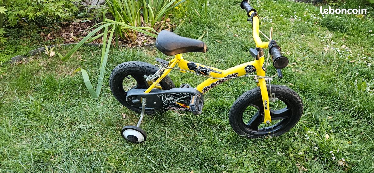 Velo enfant avec petite roue (image 1)