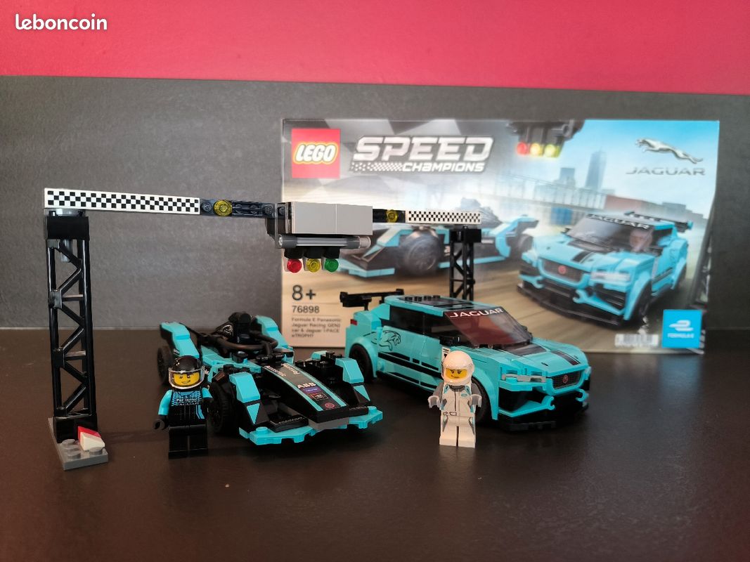 Lego 76898 voitures x 2, Jaguar, Speed champions (image 1)