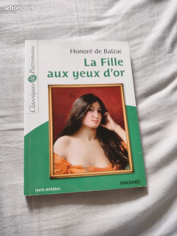 La fille aux yeux d'or Honoré de Balzac (image 2)