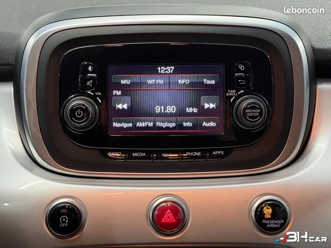 Fiat 500x 1.6 Multijet 16v 120ch Lounge BVM6 (image 19)