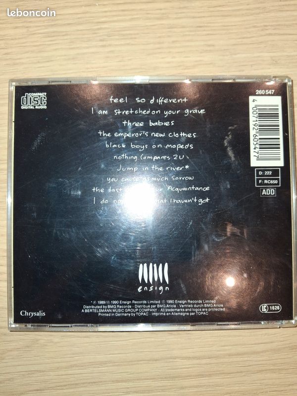 CD - Sinead O'Connor - I do not want what i haven't got - Label Ensign (image 2)