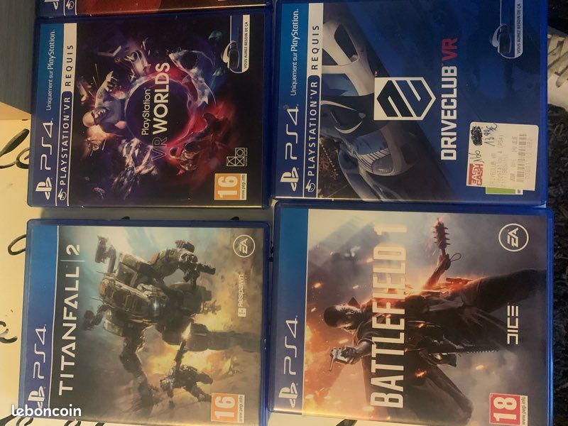 Ps4 pro + psvr 1 + 2 manettes + 14 jeux (image 6)